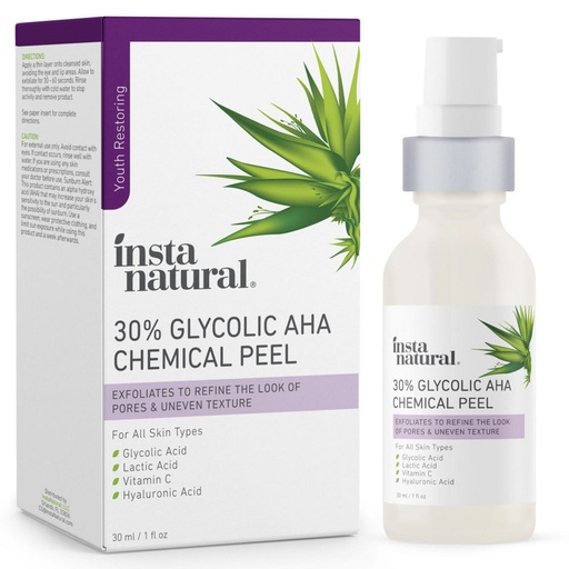 [SKU_13A4508_6TETH1X] Insta Natural 30% Glycolic Aha Chemical Peel