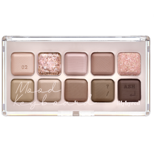 [SKU_371CJX1_7RROIST] Lilybyred Mood Keyboard Eye Palette