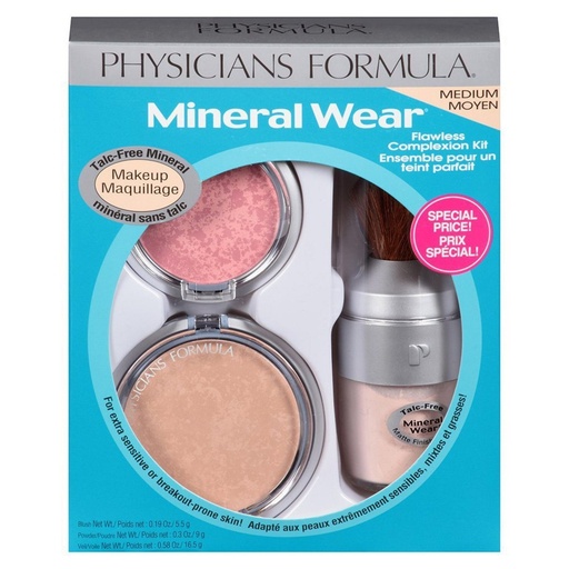 [SKU_8LGV_MHFL] Physics Formula Mineral Wear Flawless Complexion Kit