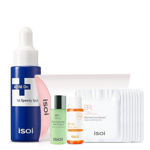 [SKU_2JT9TO3_415DBH2] Isoi Acne Doctor 1st Emergency Spot + 6 Trial Kits