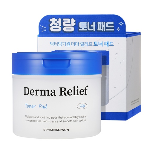 [SKU_34M2LWN_7EBTVS6] Dr. Bang Kiwon Derma Relief Toner Pad