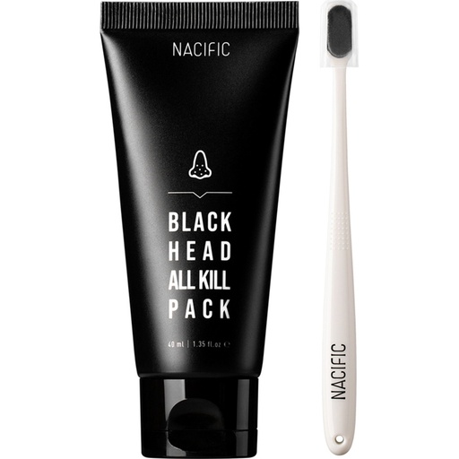 [SKU_11TLSKQ_1T0GBZI] Necipic Blackhead All Kill Wash Off Mask Pack + All Kill Brush