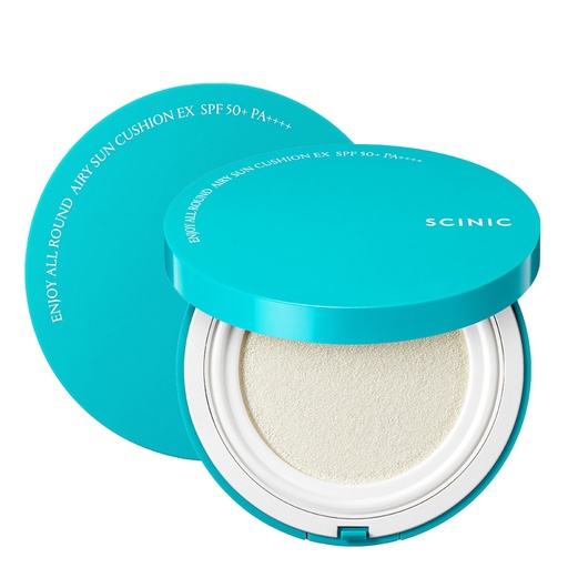 [SKU_3BNN6Q5_8FSM685] Scinic Enjoy Allround Airy Sun Cushion EX SPF50+ PA++++