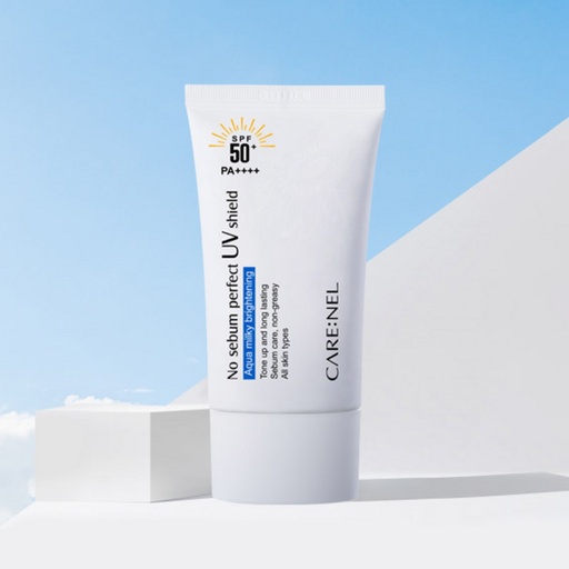 [SKU_SJPHL_2T3Q0U] Carenel No Sebum Perfect UV Shield Sun Cream SPF 50+ PA++++