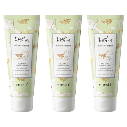 [SKU_AJ0Y1_169IZ7] Ernesty Hot Spring Water Cleansing Foam Radiant Rice & Milk