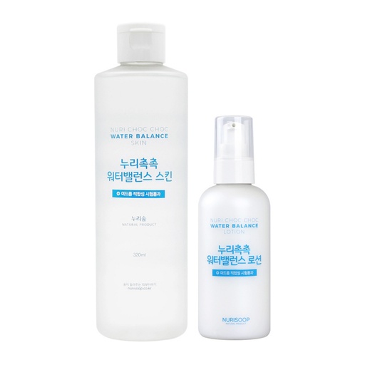 [SKU_3XH4D_HFVEU] Nurisup Moist Water Balance Skin Large Capacity 320ml + Lotion 160ml Set
