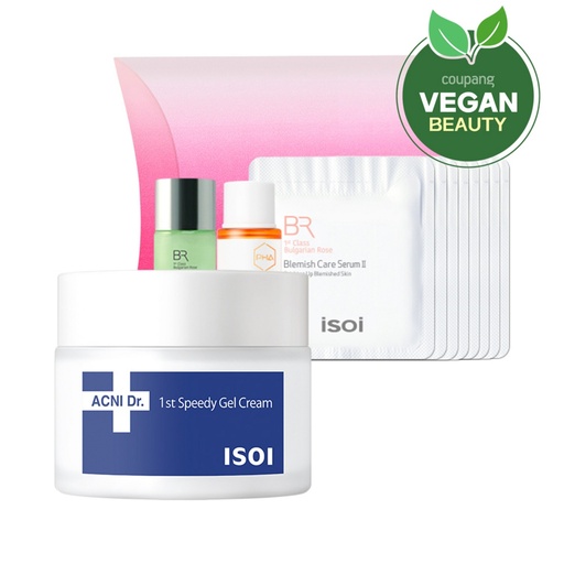 [SKU_22J9ICT_2HL67TP] Isoi Acne Dr. First Speedy Gel Cream 50ml + 6 trial kits (random delivery)