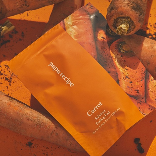 [SKU_2STGX3K_58F7RKY] Papa Recipe Carrot Solution Peeling Pad Refill 35p