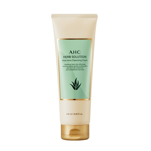 [SKU_2JDKVMK_3Z4ANOY] AHC Herbal Solution Aloe Vera Cleansing Foam