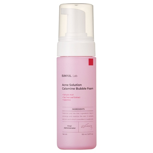 [SKU_354V6YM_7H0LCSD] Eunyul Lab Acne Solution Calamine Bubble Cleansing Foam