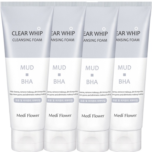 [SKU_41ZMEL_CUTJBE] Medi Flower Clear Whip Cleansing Foam Mud