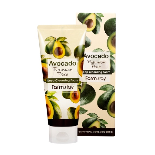 [SKU_2RATXOT_4ZWBL3E] Farmstay Avocado Premium Pore Deep Cleansing Foam