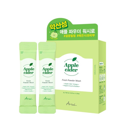 [SKU_2X2CYOE_657DOU5] Ariel Apple Cider Fresh Powder Wash 20p