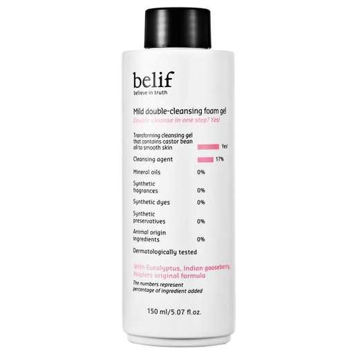 [SKU_XOX46_38LC74] belif Mild Double Cleansing Foam Gel