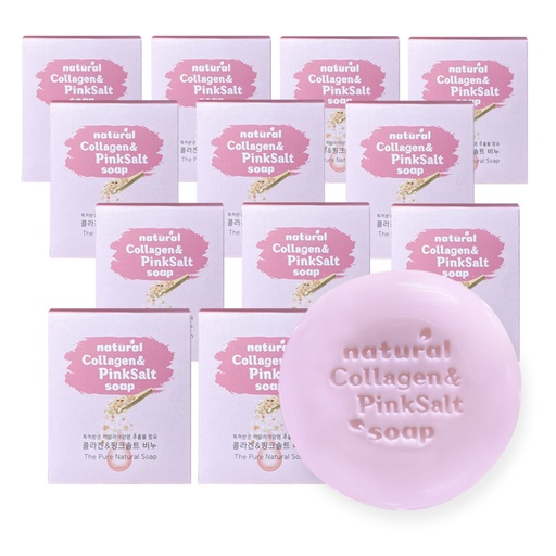 [SKU_X5HO4H_1KEQCKX] BOM Bomgyeol Collagen & Pink Salt Soap