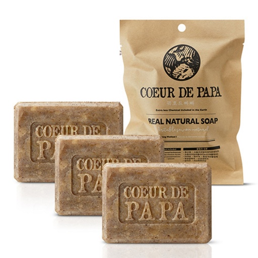 [SKU_288TZJC_2VXL03L] Eoseongcho Soap (Quahde Papa) REAL Handmade Soap 3ea Cleansing Soap