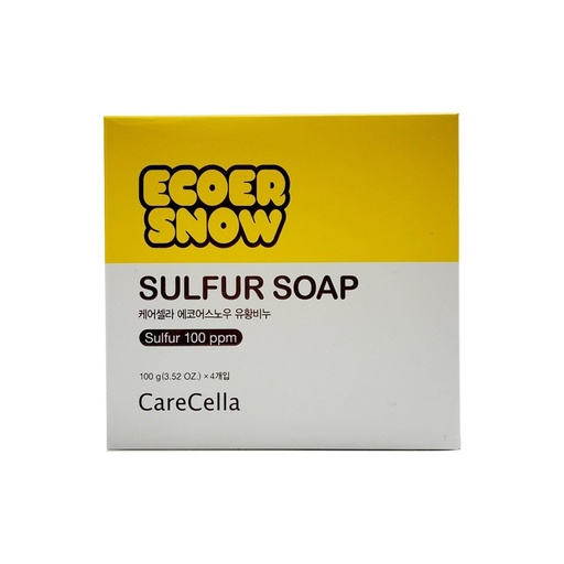 [SKU_31WAGYO_6ZH5Z5Q] GCOOP CareCella Eco Earth Snow Sulfur Soap