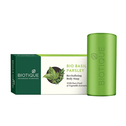 [SKU_LSQDZI_12NWUJS] Biotique Basil and Parsley Soap