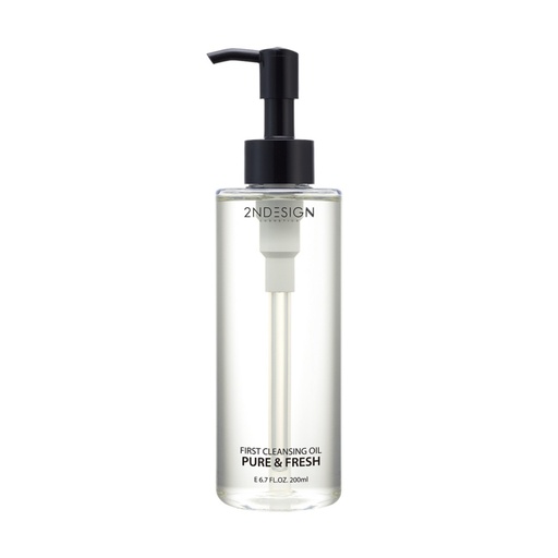 [SKU_L6M46T_11USID2] Second Design First Cleansing Oil Pure and Fresh Black