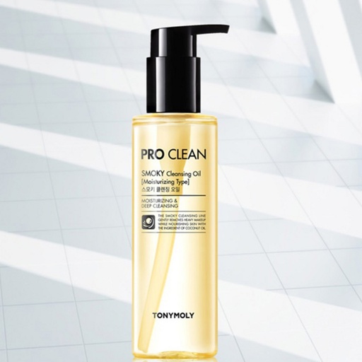 [SKU_6CHKA_RIYET] TONY MOLY Pro Clean Smoky Cleansing Oil