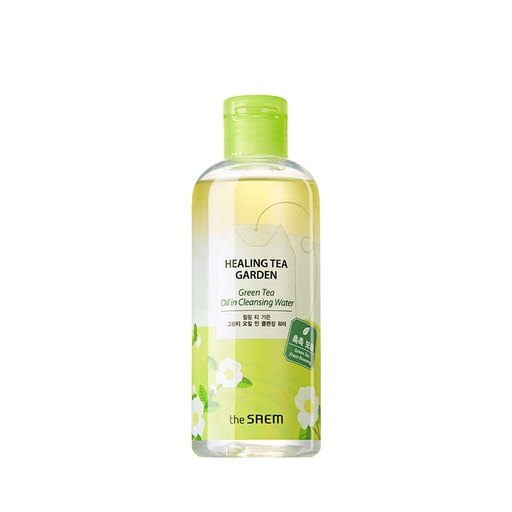 [SKU_31MPGVW_13QMYMB] The Saem Healing Tea Garden Green Tea Oil in Cleansing Water