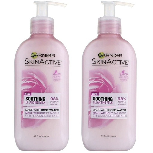 [SKU_1JBA9W_6TEJ4K1] Garnier Skin Active Soothing Cleansing Milk Rose Water