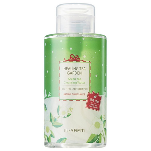 [SKU_1151K_4I4EH] [The Saem] Healing Tea Garden Green Tea Cleansing Water [ Holiday Limited Edition ]