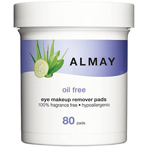 [SKU_1VICM_1LUTB] Almay Oil Free Gentle Eye Makeup Remover Pads