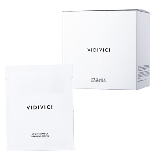 [SKU_BUU04_1B55JS] Vidivici Lip & Eye Makeup Cleansing Cloth 30p