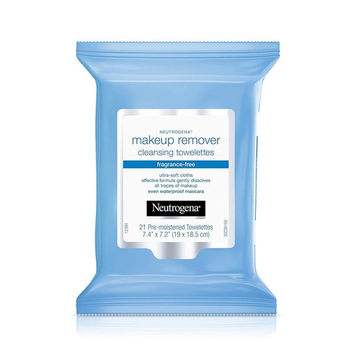 [SKU_1CS32F_4B9Z3Z] Neutrogena Makeup Remover Cleansing Towelette Fragrance Free