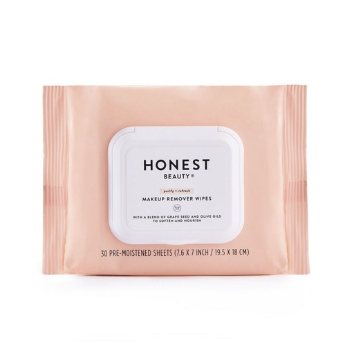 [SKU_123UP4H_1TOKUEV] Honest Purify + Refresh Makeup Remover Wipes