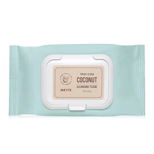 [SKU_3NWCPW_BG2759] TONY MOLY Abette Fresh Clean Coconut Cleansing Tissue