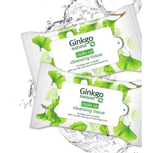 [SKU_WW098_36KMYY] Charm Zone Ginkgo Natural Cleansing Tissue 177ml