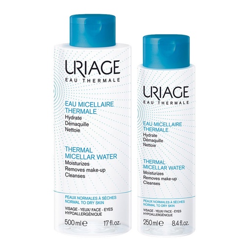 [SKU_5J26IM_HNEXVN] Uriage Micellar Cleansing Water 500ml + 250ml Set