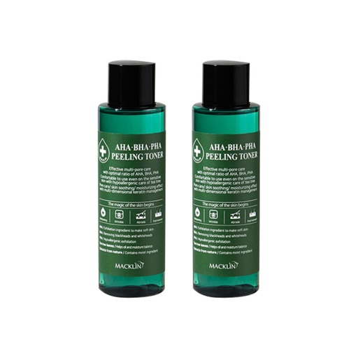 [SKU_11MUOW3_1SKUSN0] Macklin Cosmetics AHA BHA PHA Peeling Toner