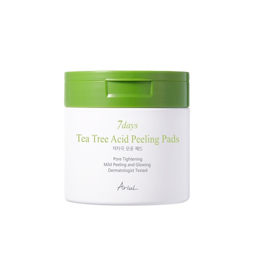 [SKU_2Z8LYAE_6IZ9OWE] Ariel 7 Days Tea Tree Acid Peeling Pore Pad 70p