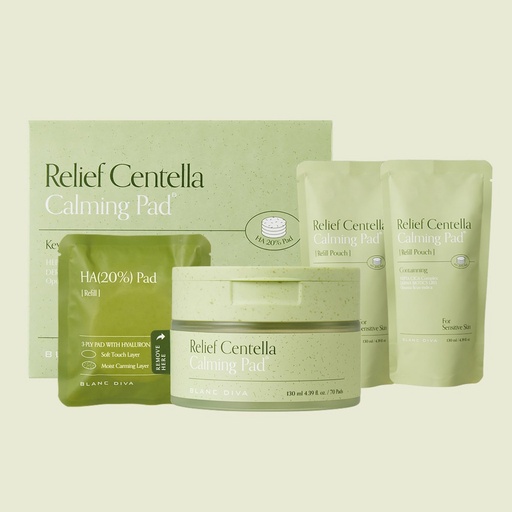 [SKU_38MWYCZ_80UU4W0] Blancdiva Relief Centella Calming Pads