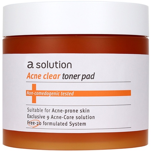 [SKU_3927TTI_832M2EC] A-solution Clear Toner Pad 60p