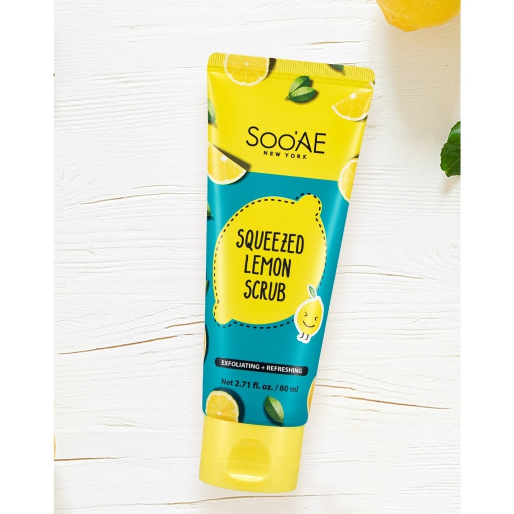 Soo A New York Squeeze Lemon Scrub