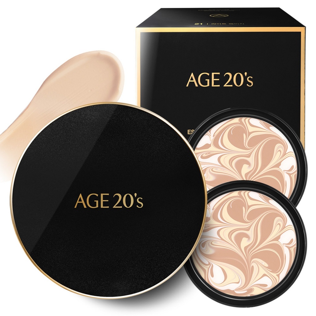 Age to Weeny's Signature Essence Cover Pact Intense Case + 2 Refills
