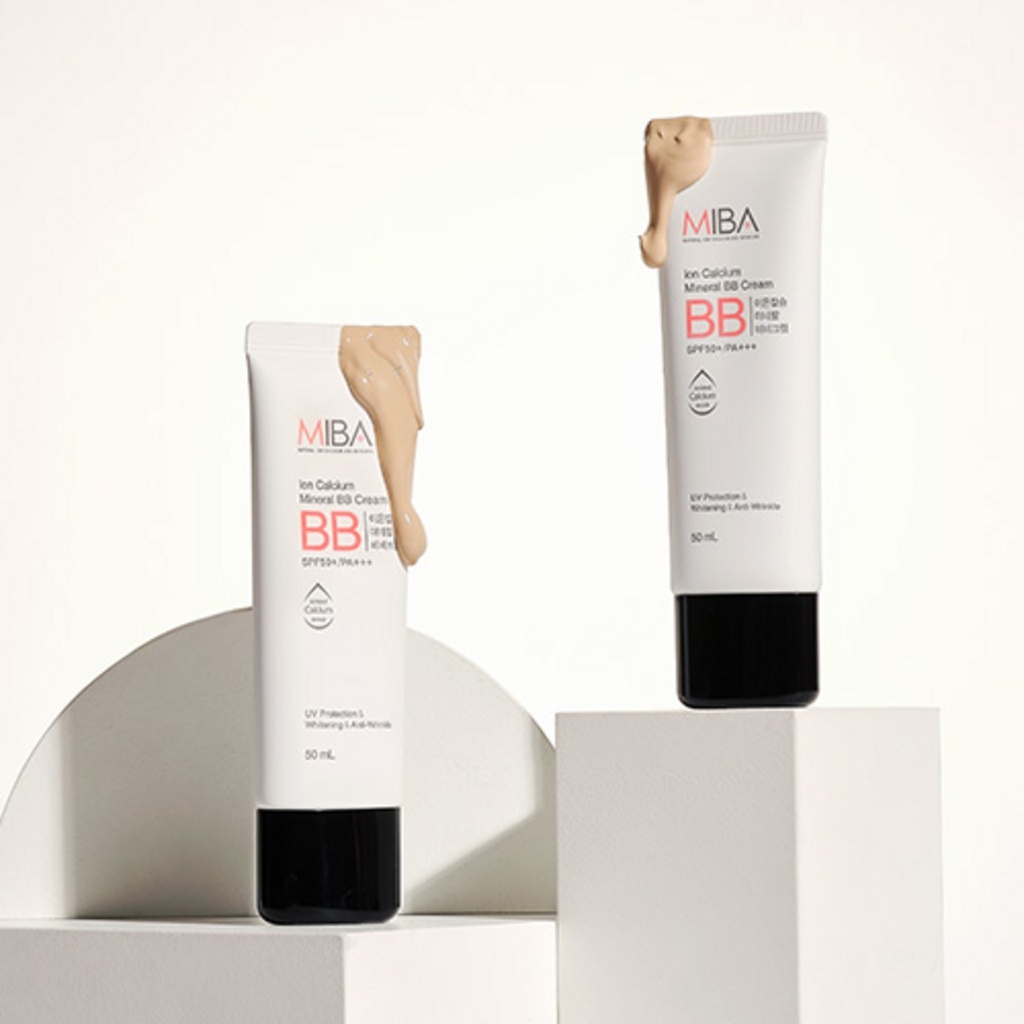 Miba Ion Calcium Mineral BB Cream SPF50+ PA+++ 50ml