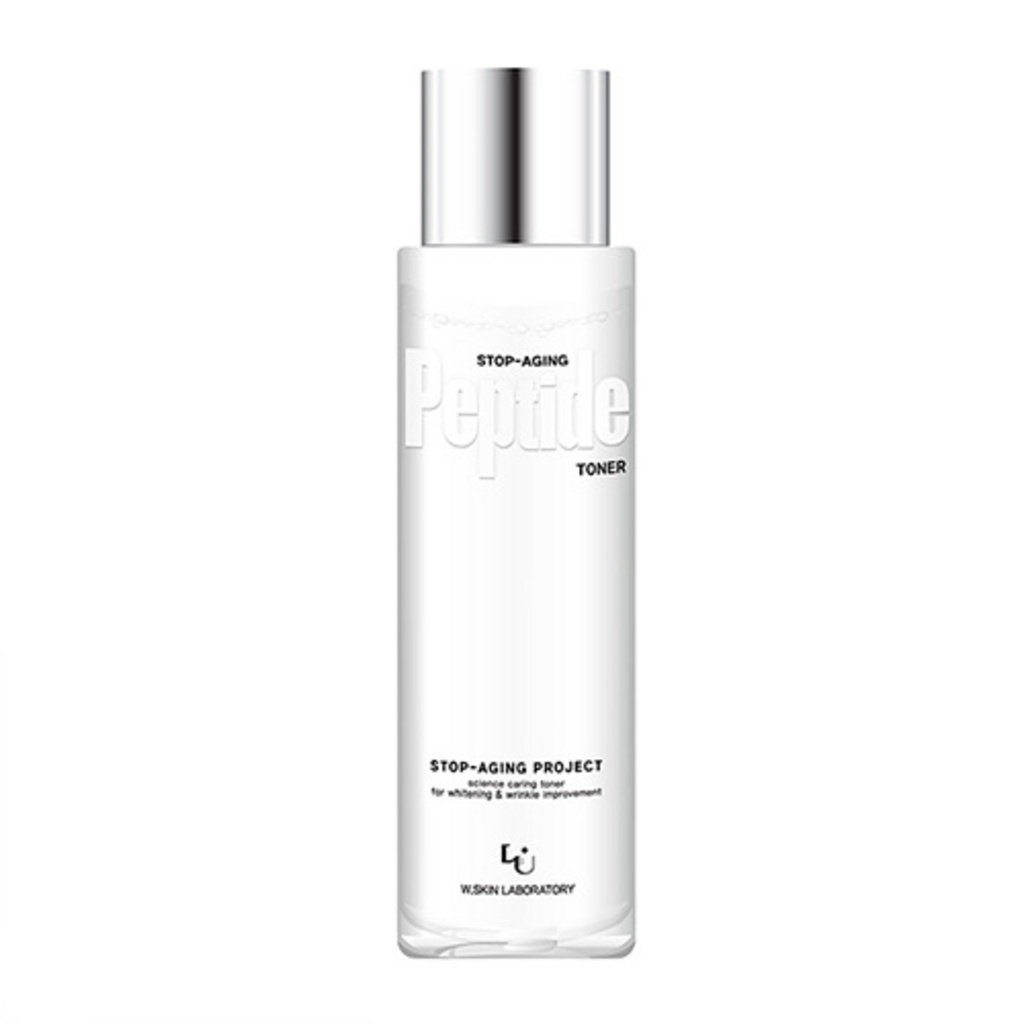 W Skin Lab Stop Aging Peptide Toner