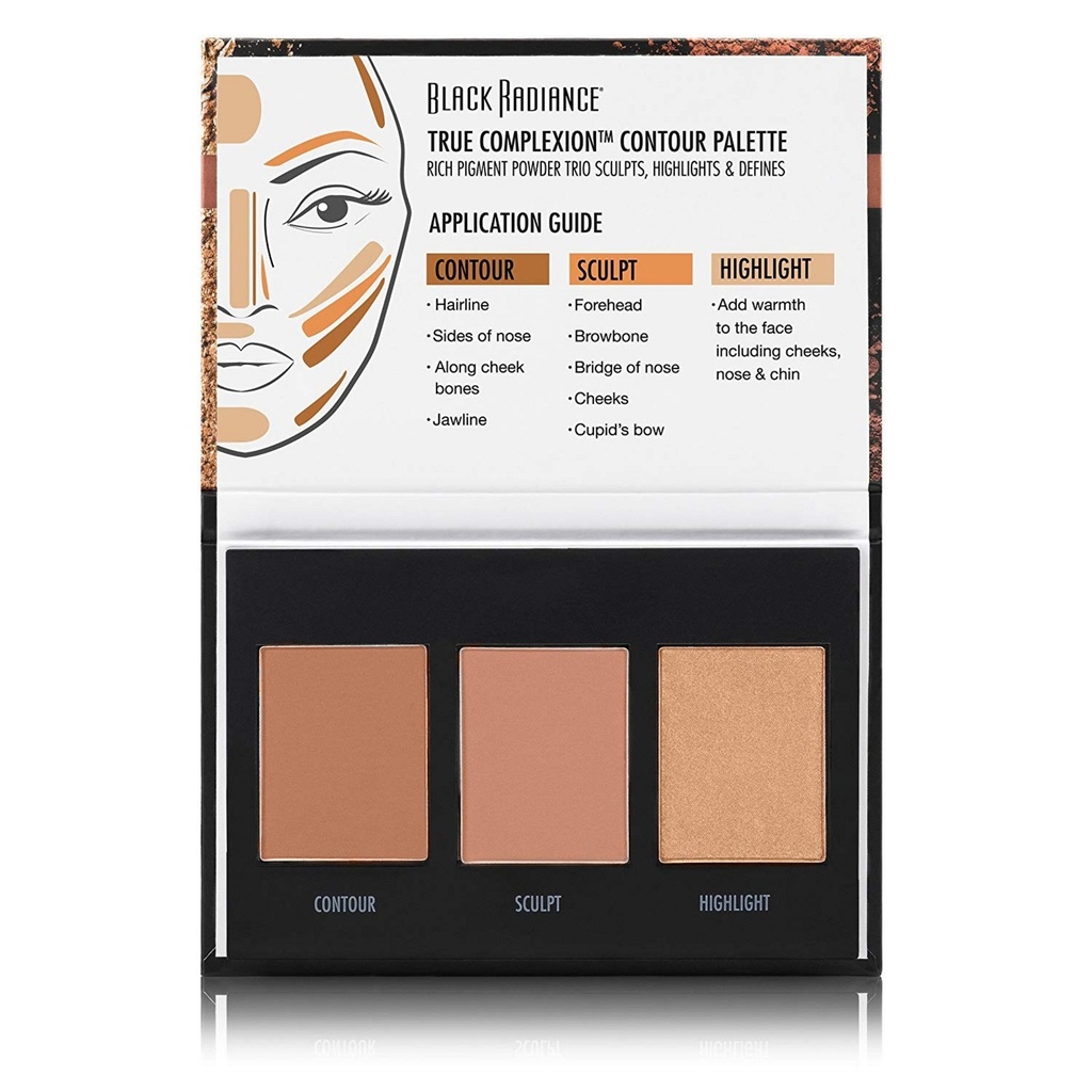 Black Radiance True Complexion Contour Palette 11g