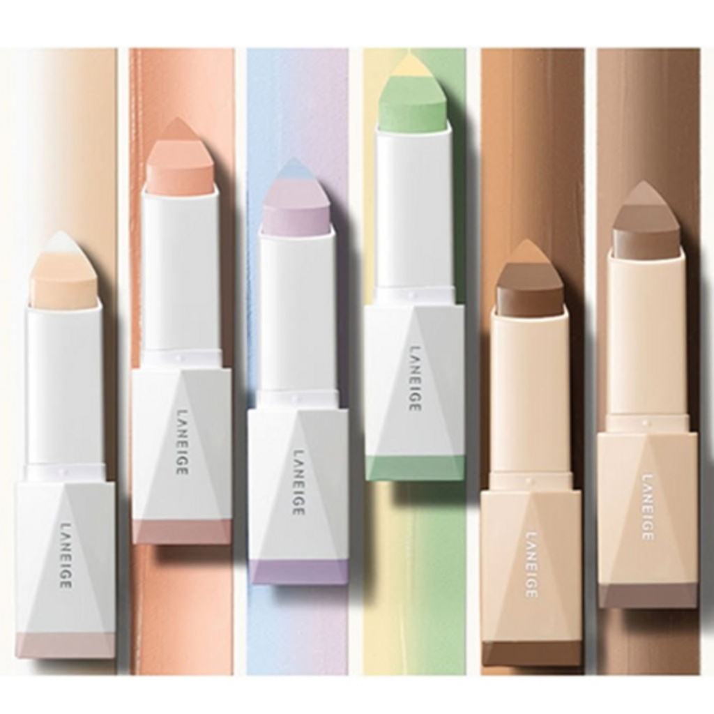 Laneige Two-Tone Correcting Bar 7g + Amorepacific Basic Care 3 types