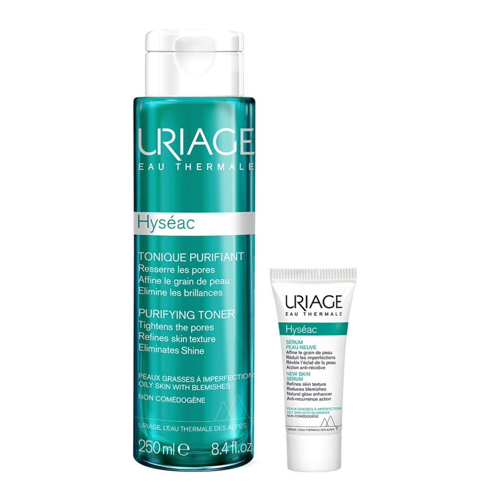 Uriage Ijeak Toner 250ml + New Skin Serum 5ml Set