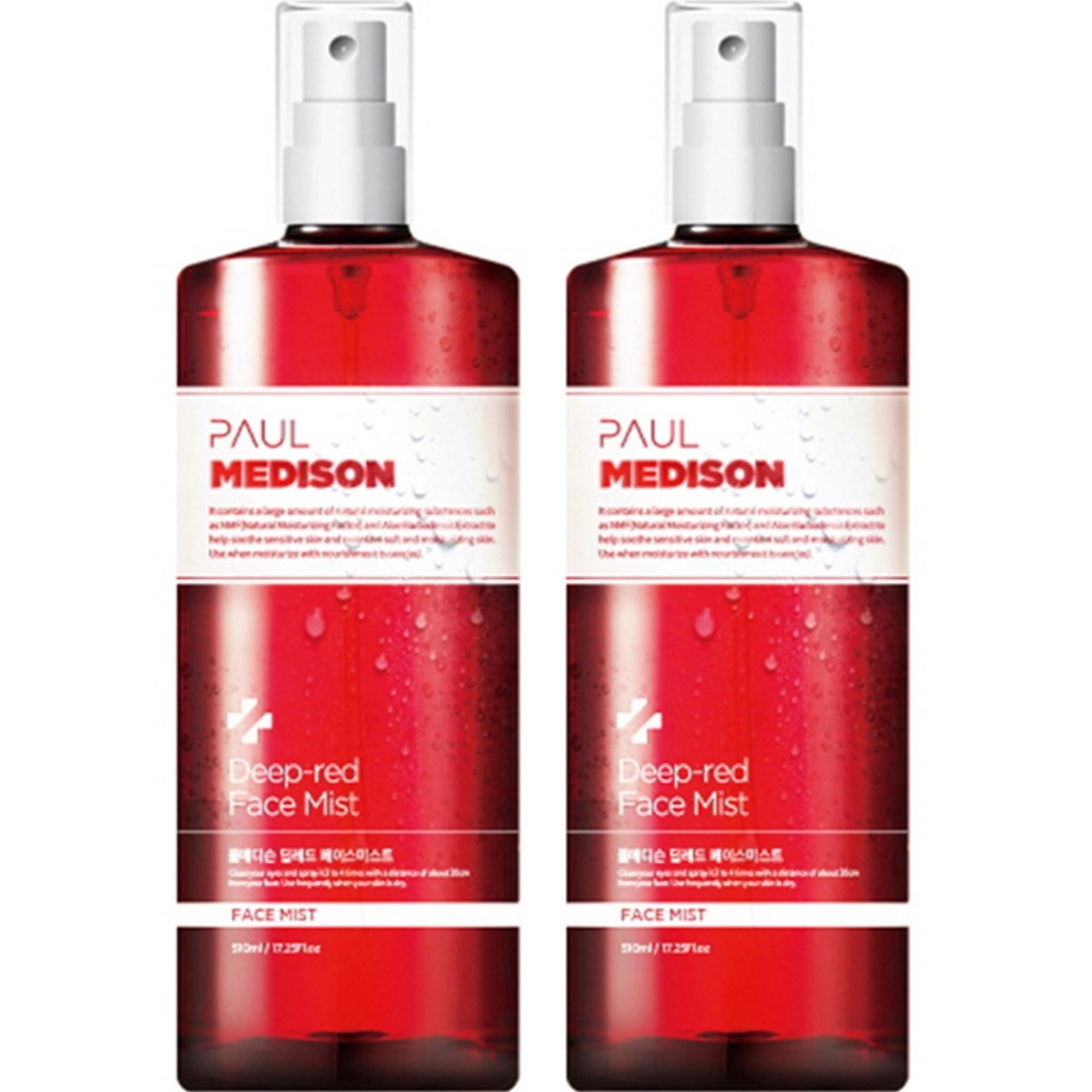 Paul Medison Deep Red Face Large Volume Mist Skin Toner