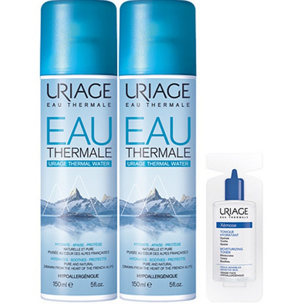 Uriage Eau Thermal 150ml 2p + Hair Moss Toner 8ml