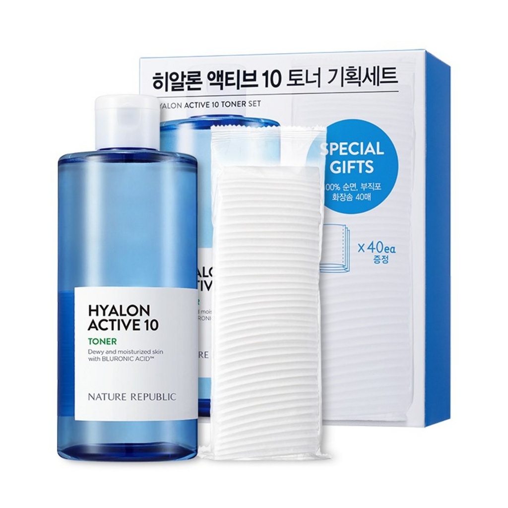 Nature Republic Hyalon Active 10 Toner Special Set NG1115