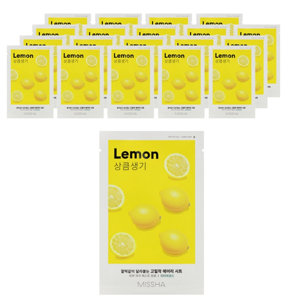 Missha Airy Tight Sheet Mask Lemon