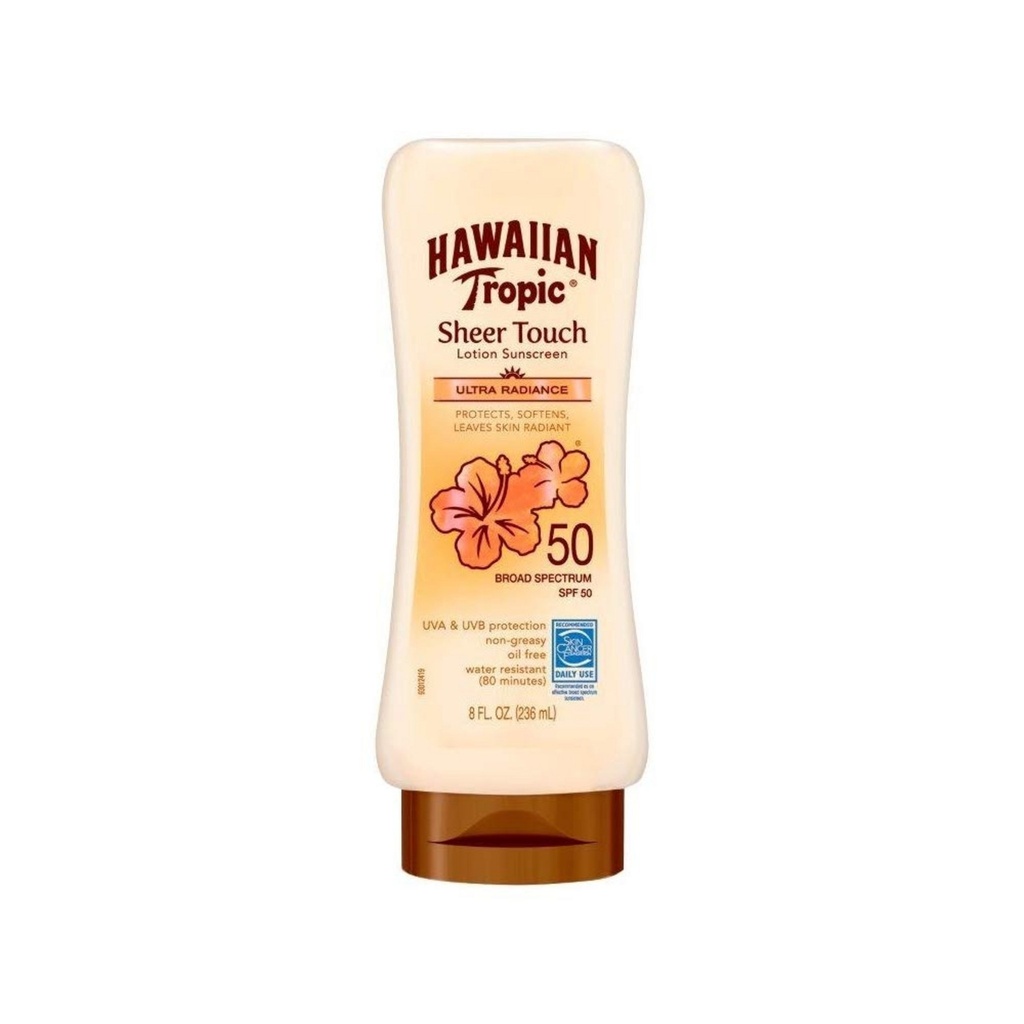 Hawaiian Tropic Shea Touch Lotion Sunscreen SPF 50